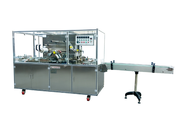 LY-300型轉(zhuǎn)塔式透明膜三維包裝機(帶防偽易拉線)