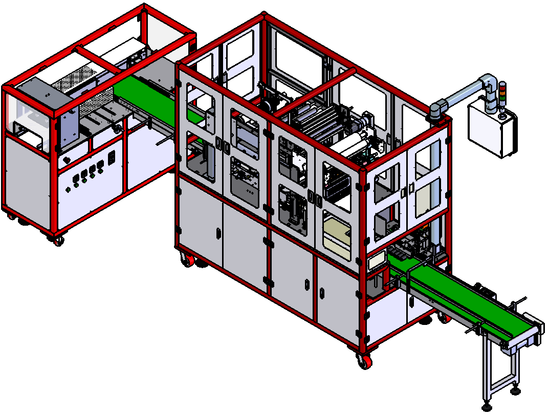 LY-380型全自動(dòng)透明膜包裝機(jī)