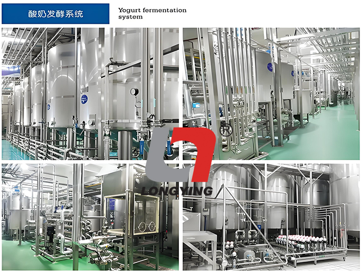 龍應(yīng)乳制品生產(chǎn)線