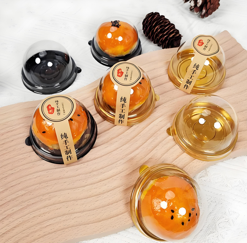 龍應蛋黃酥全自動封口機