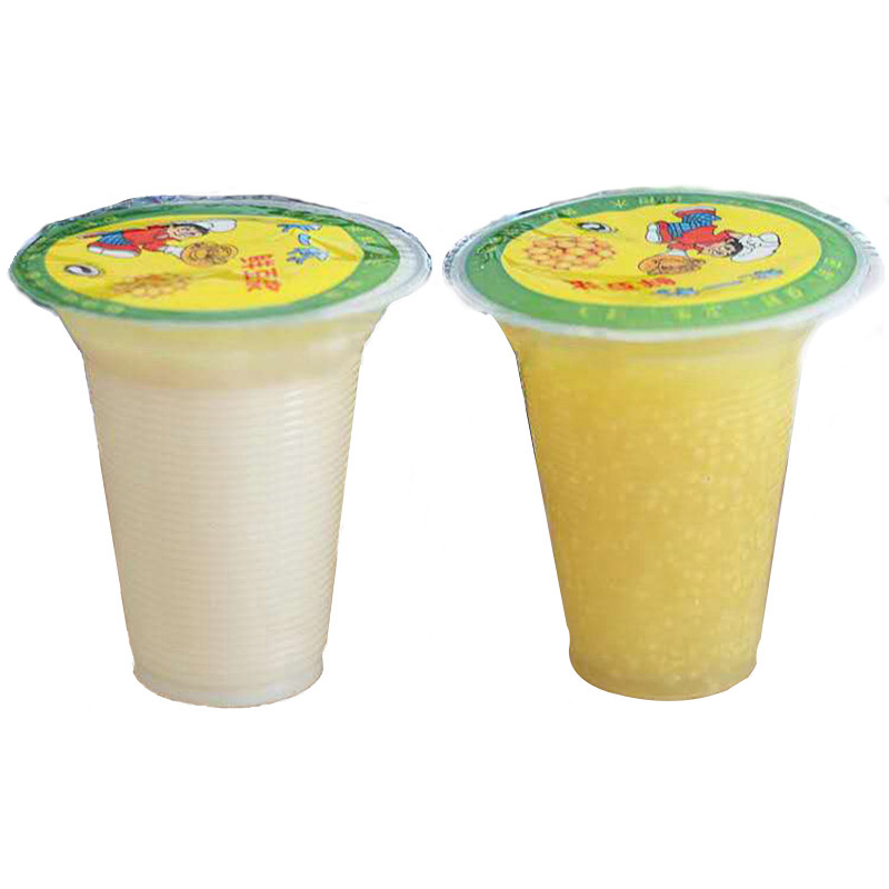 龍應杯裝豆?jié){全自動灌裝封口機