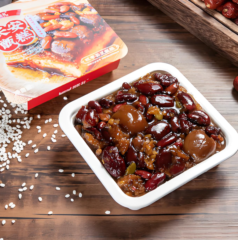 龍應(yīng)陜西小吃甑糕全自動灌裝封口機(jī)