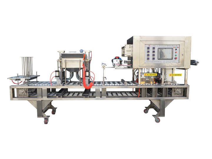 龍應(yīng)黃米涼糕灌裝封口機(jī)