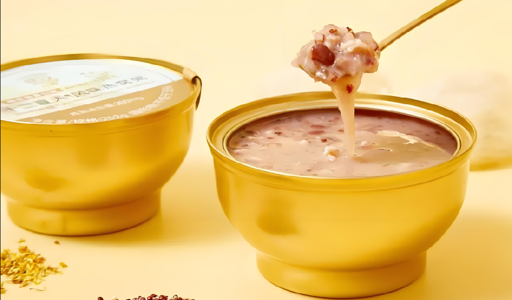 龍應(yīng)小金碗燕窩粥灌裝封口機(jī)