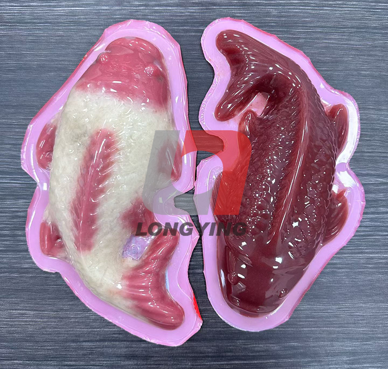 龍應(yīng)魚型全自動(dòng)灌裝充填封口一體機(jī) 山楂糕 八寶飯